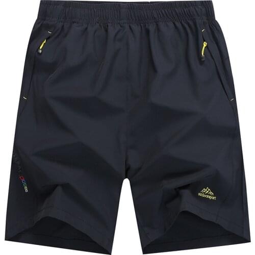 7XL 8XL Men Quick Dry Baggy Shorts Summer Male Casual Thin Elastic Loose Fitness Bodybuilding Trousers Mens Beach Shorts CF247