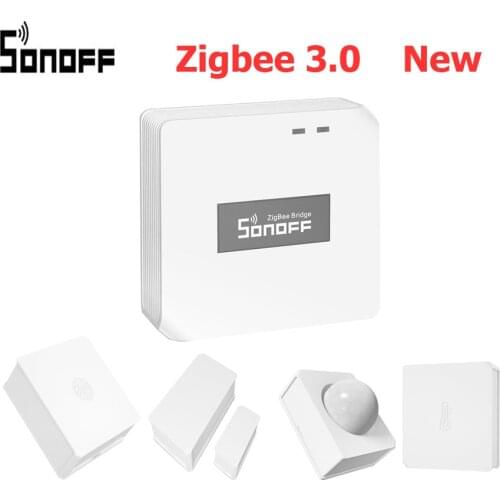 Sonoff Zigbee Bridge Smart Host / Wireless Switch/ Temperature & Humidity Sensor /Motion Door/Window Sensor Zigbee 3.0