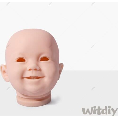 Witdiy Emilia 50CM Reborn baby doll kit Unpainted reborn kit Lifelike kit Reborn doll kit blank parts