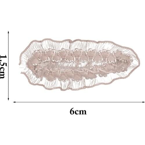 Girls Lace Hair Clip Creative Cute Ruffle Edge Snap Hair Clip Hair Barrette for Women