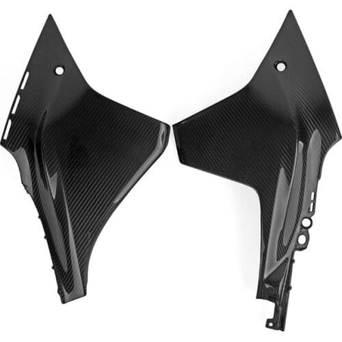 Carbon Fiber Motorcycle Guard Protector Upper Side Mid Cover Panel Frames Fairing Cowling For YAMAHA R1 2020