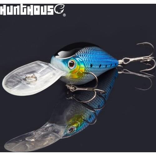 2019 hunthouse hard minnow fishing lure bait Well-saled crank lure fishing artificial hard bait 70mm 17.5g for fishing bass