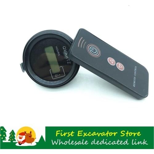 Excavator Accessories For Carter Volvo Doosan Daewoo Hyundai Kobelco Universal Remote Control Timer Chronograph Timetable 10pcs