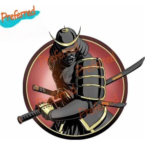 Car Stickers Samurai Japanese Culture Car Styling Personality Decals Suitable for JDM VAN RV Wrap Engine Cover Stickers