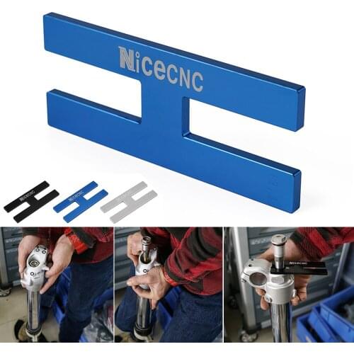 Cartridge Fork Damper Rod Holding Tool Holder for 13.3/14.3mm Series Motorcycles NiceCNC 13.3/14.3mm Cartridge Fork Damper Rod