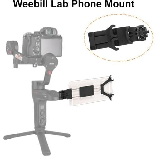 Phone Holder for Zhiyun Weebill Lab Crane 3 LAB Hohem iSteady Pro Feiyu G6 Gimbal Viewfinder for Smartphone Mount Tripod Bracket
