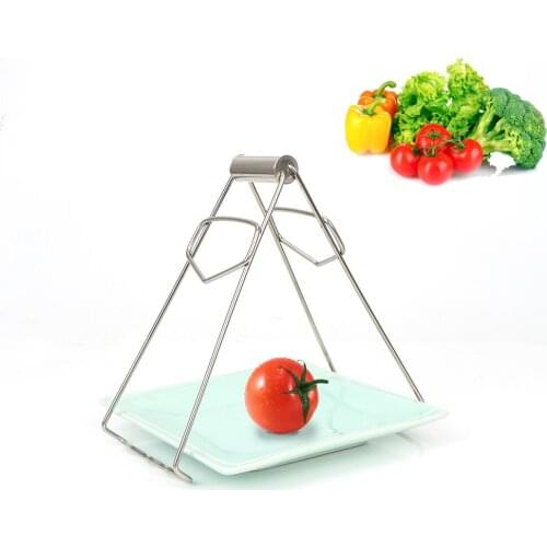 HILIFE Gadgets Stainless Steel Anti-hot Bowl Holder Clamp Take Bowl Plate Dish Clip Kitchen Accessories Tongs