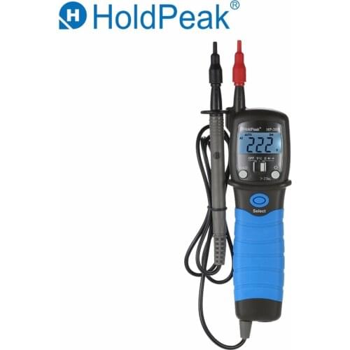 HoldPeak HP-38B Digital Multimeter Pen Type Meter with Non Contact AC/DC Voltage Resistance Electronic Diode Tester Tool