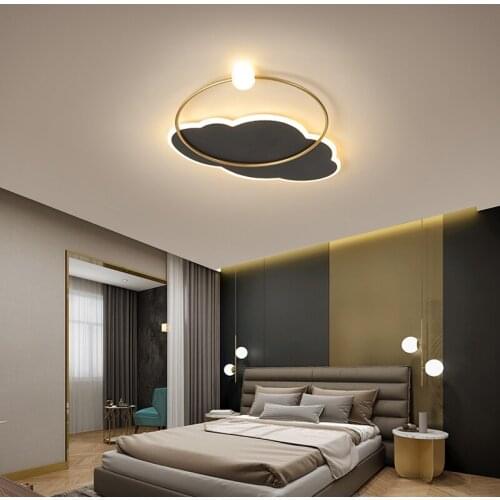 Bedroom lamp ceiling lamp simple modern lamp Nordic luxury creative restaurant lamp home study lighting