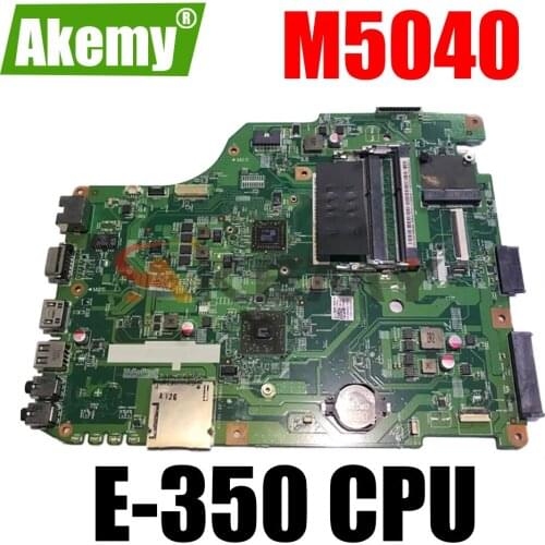 FOR DELL M5040 Laptop motherboard E-350 CPU with CN-0M68DJ 0M68DJ M68DJ 10302-1 48.4IP11.011 100% working well