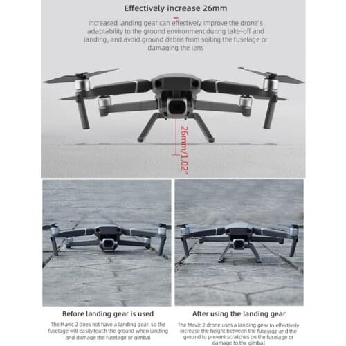 Quick Release Landing Gear for DJI- Mavic 2 Pro/Zoom Drone Height Extender Leg