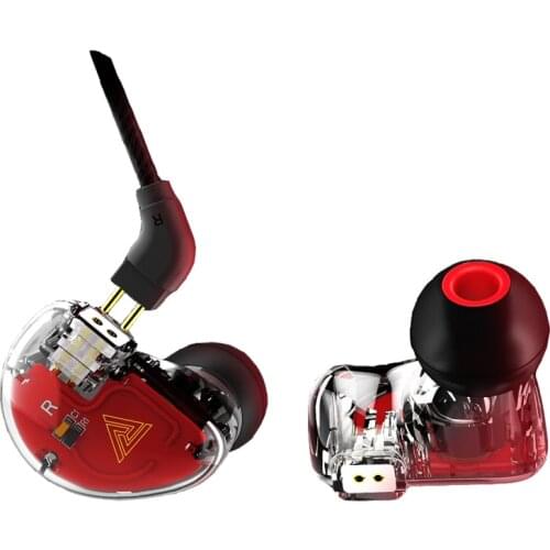 Newest QKZ VK5 Mobile Phone Headset 3.5mm Plug Music Earphones with Mic In Earphone HiFi Sports music Earphones