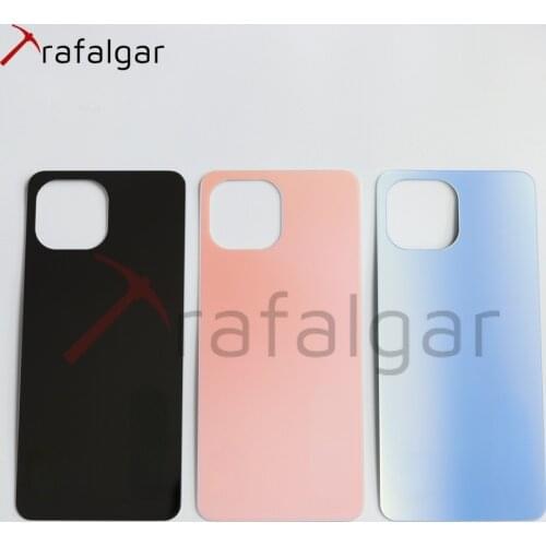 Original NEW For Xiaomi Mi 11 Lite Back Battery Cover Rear Glass Door Housing Case For Xiaomi Mi 11 Lite Battery Cover Replace