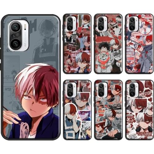 Shoto Todoroki My Hero Academi For POCO X3 M3 Pro F2 F1 F3 Case For Xiaomi Mi 11 8 9 Mi 10T 9T Pro Mi Note 10 Lite Coque