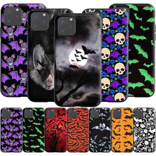 Bat Painted Silicone Case for Realme Narzo 30A GT NEO C3 C25 C21 C20 C17 C15 C12 C11 8 7 7i 6 6i Pro