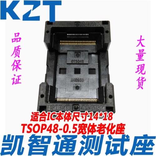 TSOP48 Wide Body Aging Seat L85 14x18 FLASH