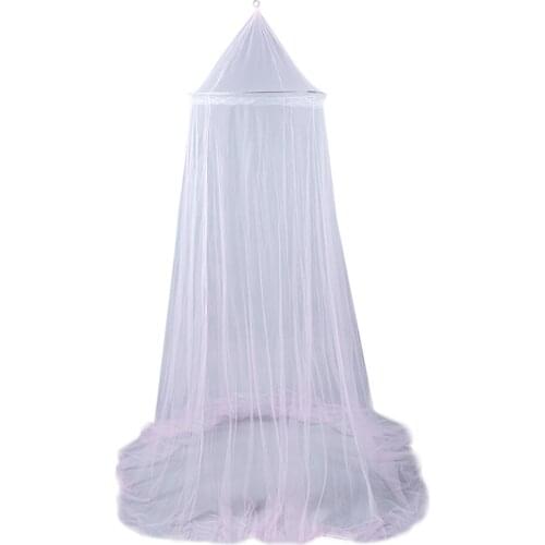 Universal Anti Mosquito Mesh Net Dome Hanging Bed Canopy Netting for Single to King Size Beds Hammocks Cribs Outdoor Indoor Mesh