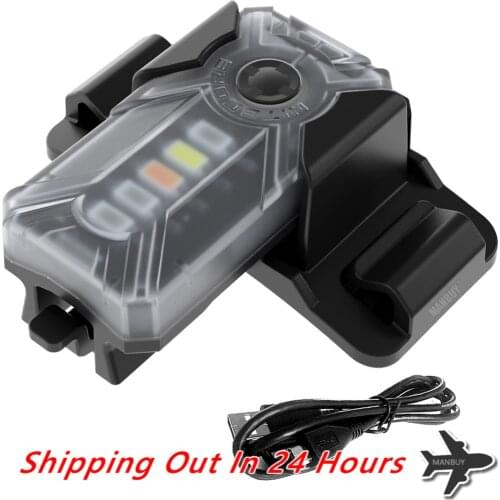 NITECORE NU07 LE Red Green Blue Yellow White 5LEDs Rechargeable Signal Headlamp USB-C Charge Cable + Battery + Bracket Included