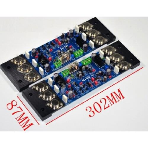 1Pair 300W Gold Sealed Tube Power Amplifiers MA-952 Class AB 15024 15025 Sound Amplifier Speaker Amplificador Home Audio