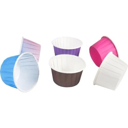 20/50pcs Cake Wrappers Muffin Cupcake Liner Baking Cup Tray Case Cake Paper Cups Baking Tools for Birthday Party Wedding Decors