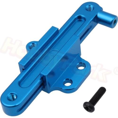 Aluminum Steering Servo Saver Complete Rack & Bar 0010 For WLtoys 12428 12423 1/12 Crawler Short Course Truck Car Upgrade Parts