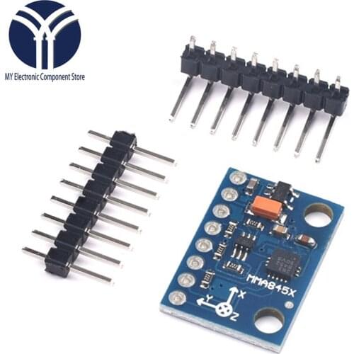 GY-45 MMA8452 Digital Triaxial Accelerometer Tilt Sensor Module High Precision 3V-5V For Arduino