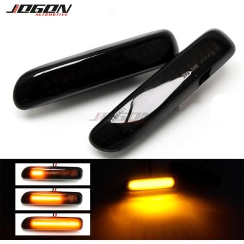 For BMW 3 Series E46 Sedan Coupe Wagon Convertible 1997-2001 Led Dynamic Turn Signal Light Side Fender Marker Sequential Lamp