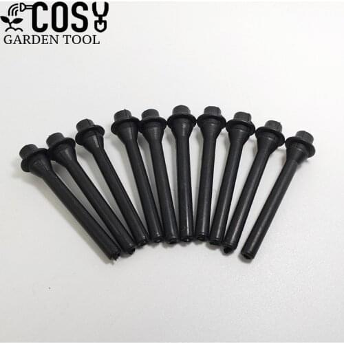 10Pcs/lot Negative Pressure Carburetor Pipe for Chinese 25CC 25cc Zenoah Komatsu G2500 2 Stroke Gasoline Chainsaw Spares