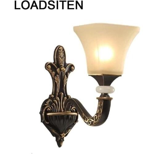 Home Deco Lamp Applique Mural Interieur Luminaria Parede Mirror Wandlamp Lampara De Pared Interior Luminaire Wall Bedroom Light
