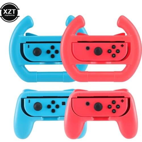 Nintend Switch Game Accessories Set Racing Steering Wheel Handle Grips Case Joycon Caps for Nintendo Switch NS Gamepad