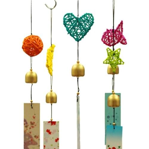 1pcs Rattan Wind Chimes Pendant Girls Bedroom Home Door Decoration Creative Cosplay Prop Boy Girl Birthday Gift