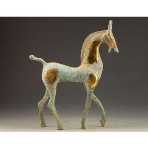 Collectables! China Old Dynasty Beautiful Handcrafted old Bronze Horse Statue