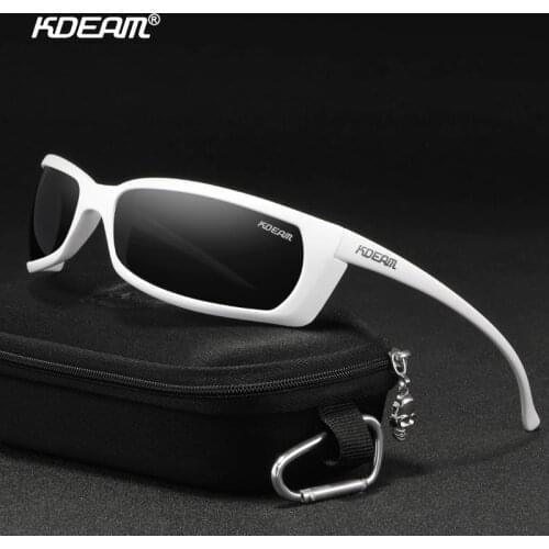Slide Style Brand KDEAM Polarized Sunglasses for Men High Quality Outdoor Sport Sun Glasses Gafas de sol