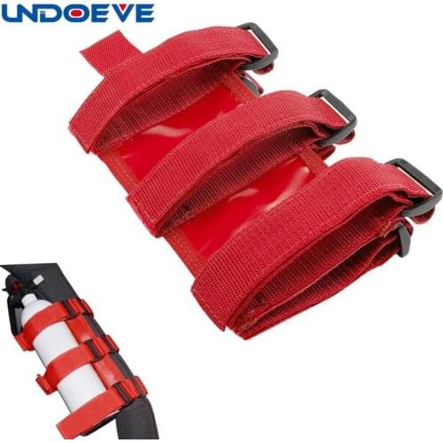 Undoeve Adjustable Roll Bar holder for fire extinguisher for Jeep Wrangler