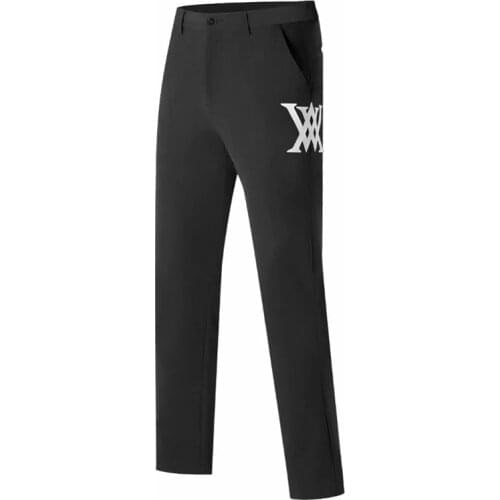 Spring Autumn Mens Clothing New Golf Pants Solid Fashion Outdoor Leisure Sports Trousers