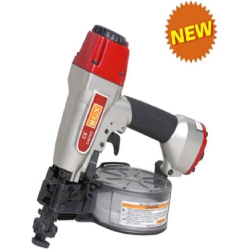 High Quality 200 Pcs Nail Load Capacity Pneumatic Coil Nail Gun Power Tools With 60-100PSI(4-7bar) For Free Shipping Nail Gun