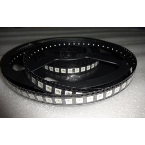 WS2811 WS2812B LED 5050 SMD RGB with embedded WS2811 IC; 5V, 0.3W, 60mA, 1000pcs/bag; SOP-4 new version,with only 4pin