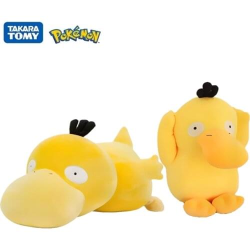 20-80cm Pokemon Toys Anime Cartoon Figure Psyduck Stuffed Plush Pendant Yellow Duck Plush Doll Pillow Toys Girl Xmas Gift