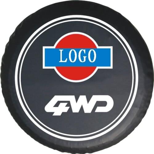 15"16" PVC tire cover Car spare wheel cover Spare tire cover