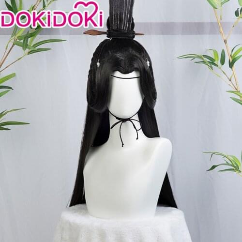 DokiDoki Anime Tian Guan Ci Fu Manga Verison Cosplay Ling Wen Wig Heaven Officials Bless Ling Wen Cosplay Long Hair