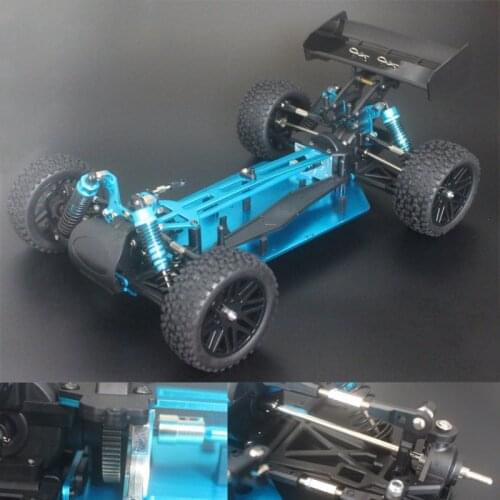 1/10 Hsp 94107 (Kit/Pro) Off-Road Brushless Frame, Upgraded Metal Chassis Model Cars Assembling Toys Cheapest