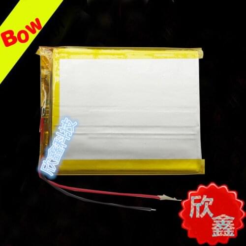 7 inch Taiwan P76TI P76V flat battery VX545HD 3.7V Rechargeable Li-ion Cell