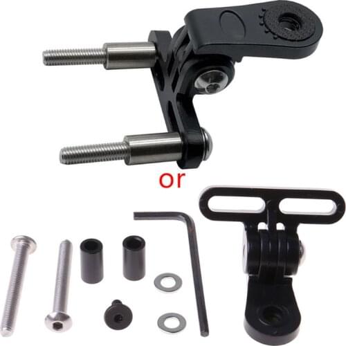 Aluminum Bicycle Front Holder Adapter Sport Camera Light Lamp Rack Digital Cameras Bike Handlebar Mount Holder Headlight