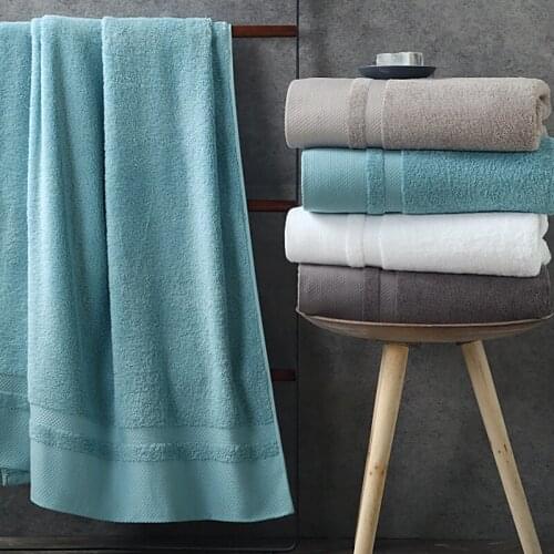 Careseen High-Quality 100% Cotton Large Size Soft Strongly Water Absorbent Bath Towels