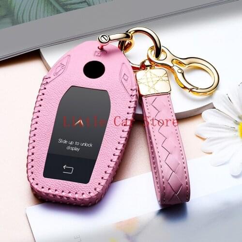 Key Fob Cover Compatible For BMW 740 530l GT X3 Key Fob Case Holder Accessories