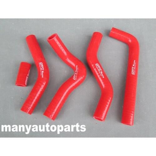 FOR SUZUKI RMZ450 RMZ 450 2006 06 silicone radiator hose red