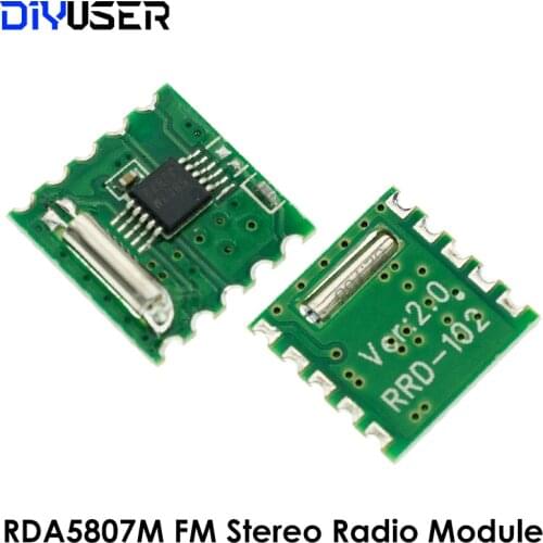 FM Stereo Radio Module RDA5807M Wireless Module Profor RRD-102 V2.0