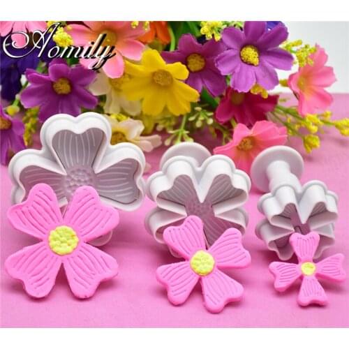 Amoliy Clover Shape Cookies Cutter Cake Mold Biscuit Fondant DIY Cookie Cutter Kitchen Cooking Baking Tools Chocolate Molds