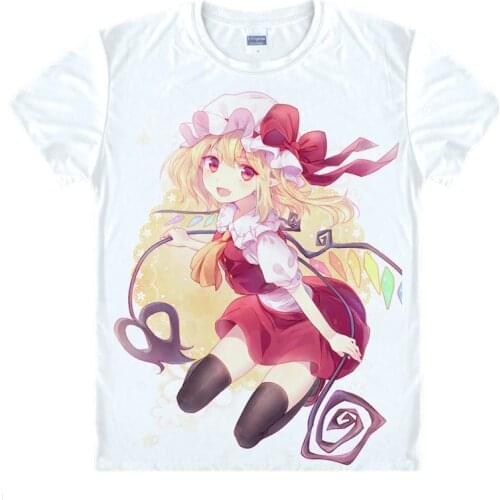 Touhou Project T-Shirt Reimu Hakurei Shirt Fashion printed t-shirts Anime Collection kawaii dress summer shirts Japanese Anime A