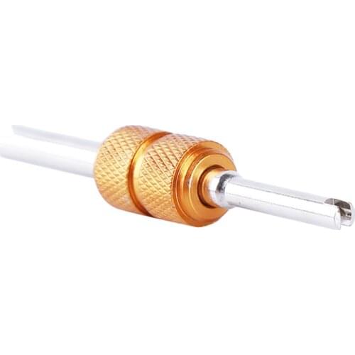 Aluminum Alloy Car Auto Valve Installer Valve Core Remover Tool Car Air Conditioning Valve Core Wrench Repair Tools